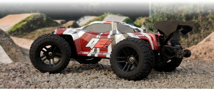 Image du produit Maverick Quantum2 XT Flux 1:10 Stadium Truck brushless - Rouge (Avec radio, batterie non-incluse) (RTR Prêt à fonctionner)