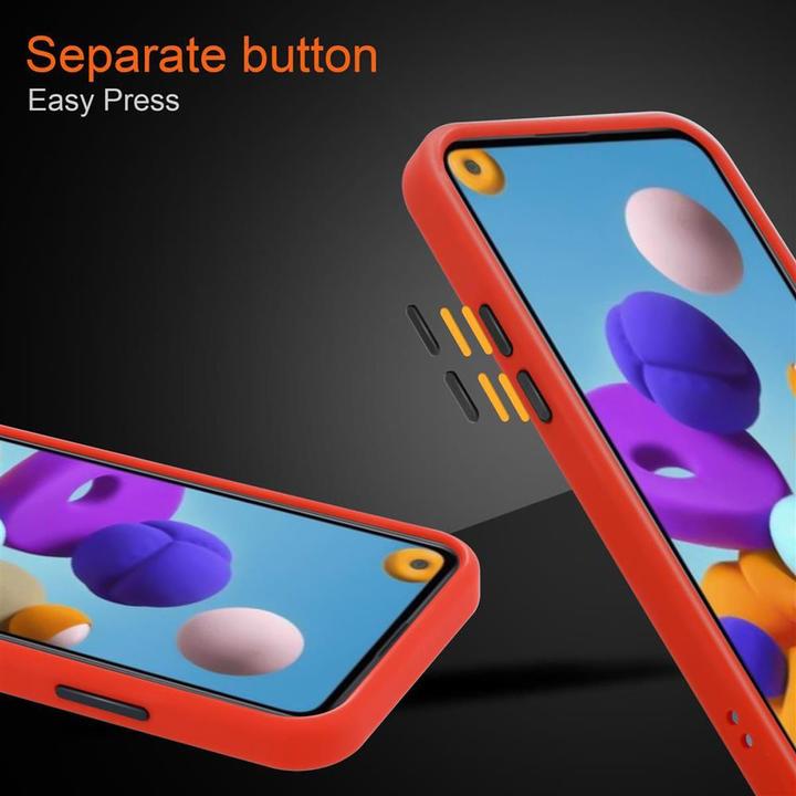 Productafbeelding Cadorabo Hybride matte hoes (Samsung Galaxy A21)