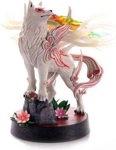 Actual product image First 4 Figures Okami PVC Statue Shiranui (Standard Pose)