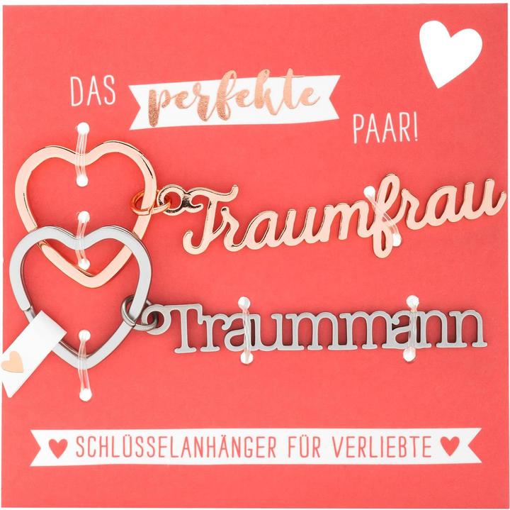 Produktbild Sheepworld Schlüsselanhänger Traumfrau und Traummann