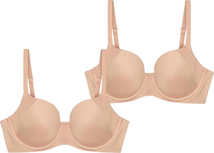 Immagine prodotto Triumph Reggiseno con ferretto Soft Touch di Body Make-up (75 C, Confezione da 2)