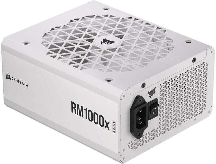 Produktbild Corsair RMx Shift White Series, RM1000x Shift White, 1000 Watt, 80 PLUS GOLD Certified, Fully Modular Power (1000 W)