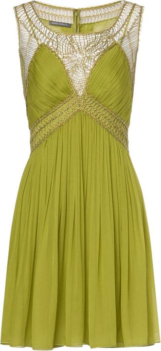 Alberta Ferretti Abiti Verde Oliva