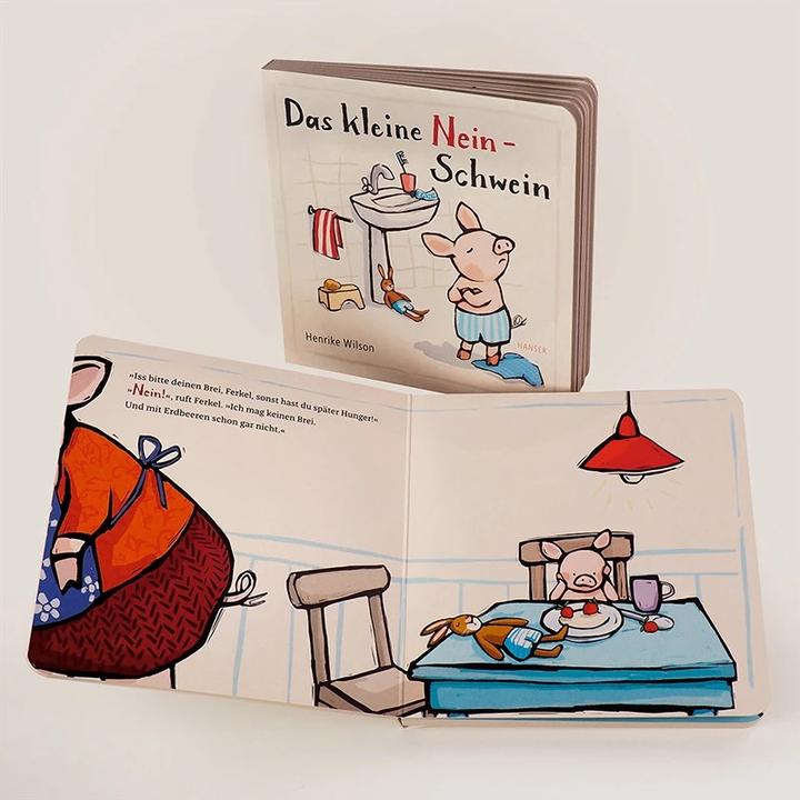 Actual product image Das kleine Nein-Schwein (German, Henrike Wilson, 2022)