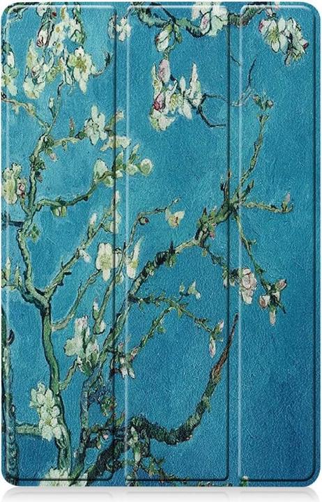 Cover-Discount Galaxy Tab S9 FE - Tri-fold Smart Case Blüten (Galaxy Tab S9 FE)