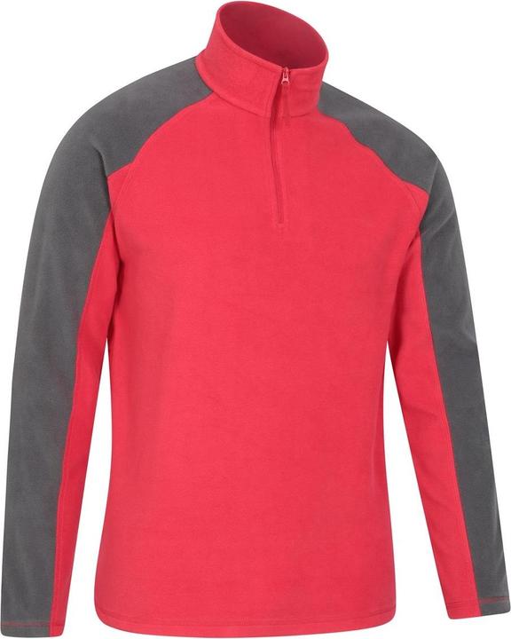 Immagine prodotto Mountain Warehouse Top in pile Ashbourne II con mezza zip da uomo (4XL)