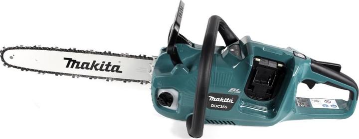 Produktbild Makita DUC 355 RT2 Akku Kettensäge 36V ( 2x18V ) Brushless 35 cm + 2x 5,0 Ah Akku + Ladegerät (Akku Kettensäge)