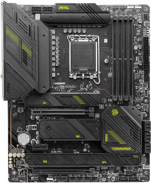 Actual product image MSI Mag Z790 Tomahawk Max Wifi (LGA 1700, Intel Z790, ATX)