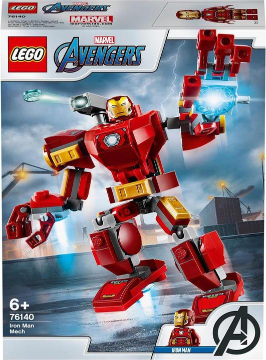 Actual product image LEGO Iron Man Mech (76140, LEGO Marvel)
