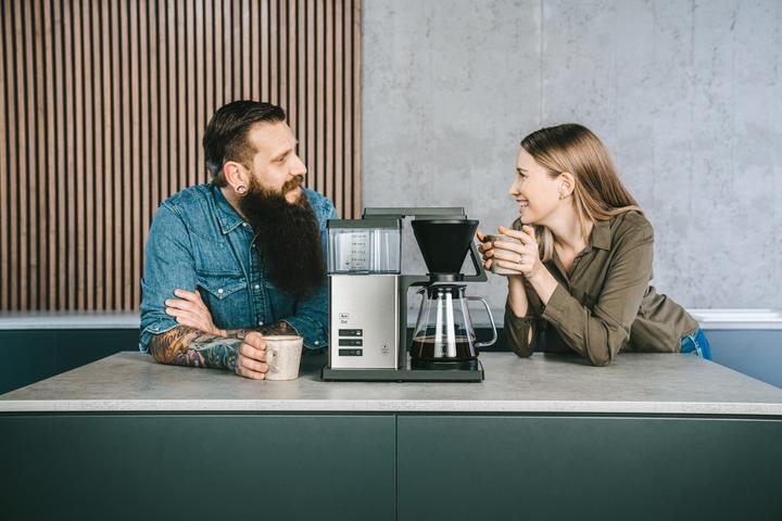 Actual product image Melitta Coffee machine One stainless steel 1031-01