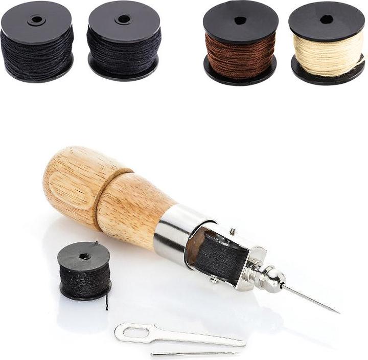 Produktbild UPP Nähahle SET Nadel Lochstanze Schraubenschlüssel Garnspule o. Ersatzspule SET