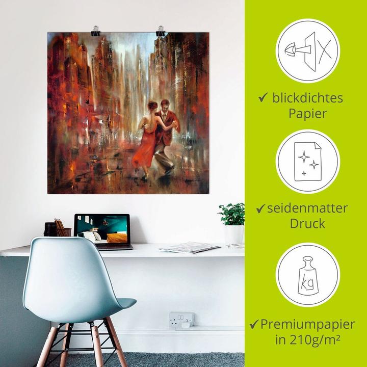 Immagine prodotto Artland Quadro su tela Tango Astratto T1XZ (40x40 cm)