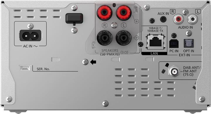 Produktbild Panasonic SC-PMX802E (CD Player, WLAN, Airplay, 2x 60 W)