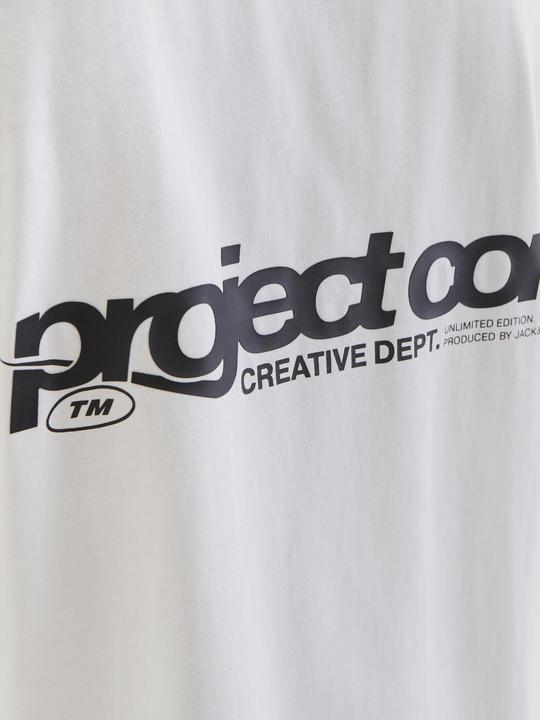 Produktbild Jack & Jones Rückenprint Rundhalsausschnitt T-shirt T-shirt (XS)