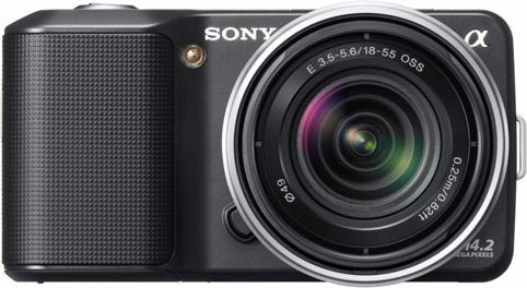 Sony NEX-3K, 14 MP, 7fps, HD Movies, 18-55mm KIT, Schwarz