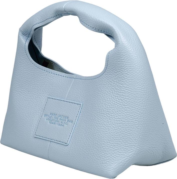 Produktbild Marc Jacobs the mini sack bag in leather color light blue