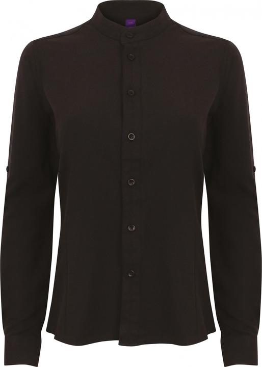 Henbury Hemd mit Mao-Kragen, Damen