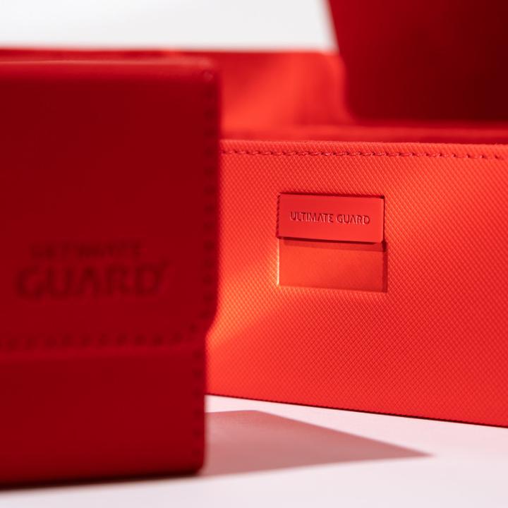 Image du produit Ultimate Guard Boîte à cartes XenoSkin Superhive 550+ rouge