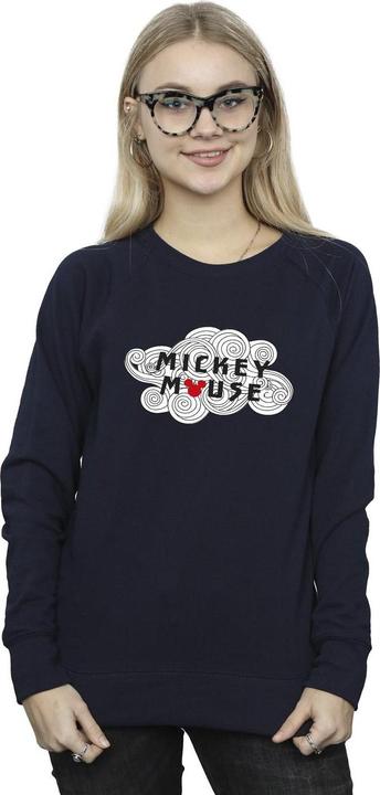 Produktbild Disney Mickey Mouse Swirl Logo Sweatshirt (M)