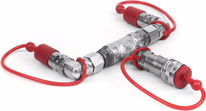 Actual product image TCM CO2 splitter (2 CO2 jets on 1 CO2 bottle)