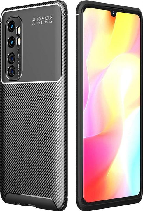 Immagine prodotto Screenguard Xiaomi Mi Note 10 Lite Cover Custodia in TPU con design al carbonio (Mi Nota 10 Lite)