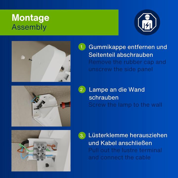 Produktbild REV Unterbauleuchte mit Steckdosen & Schalter (1450 lm)