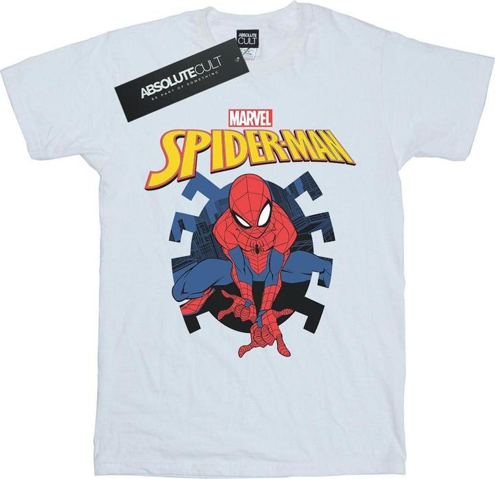 Produktbild SpiderMan Web Shooting Emblem Logo TShirt (XXL)