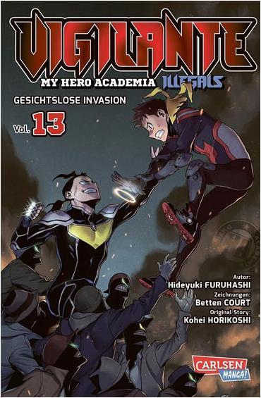Immagine prodotto Vigilante - My Hero Academia Illegals 13 (Tedesco, Corte dei letti, Hideyuki Furuhashi, Kohei Horikoshi, Antje Bockel, 2023)