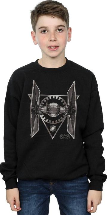 Actual product image Star Wars Boys The Last Jedi TIE Fighter Sweatshirt (116)