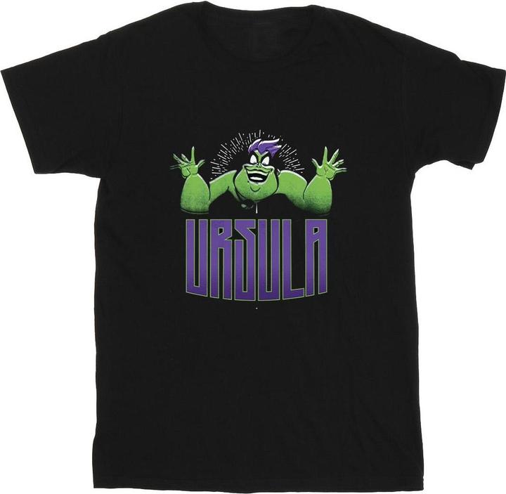 Actual product image Disney Mens Villains Ursula Green T-Shirt (XL)