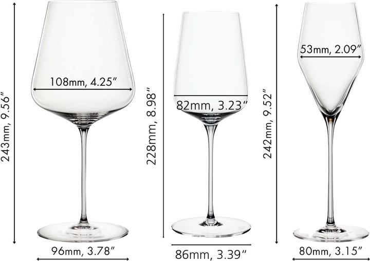Image du produit Spiegelau Set de verres, y compris 2 chiffons de polissage Définition (12 Verres, Verres à vin blanc)