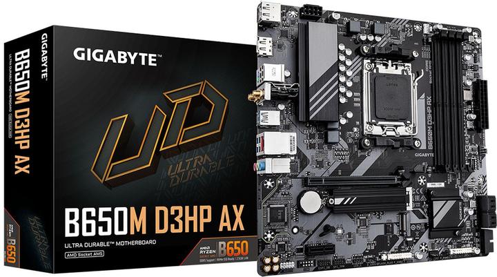 Produktbild Gigabyte B650M D3HP AX (AM5, AMD B650, mATX)