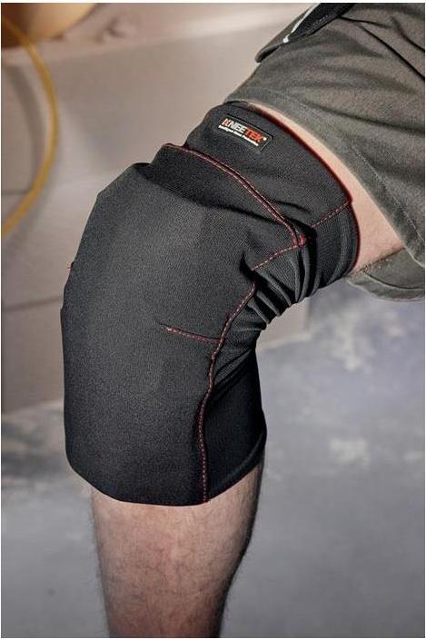 Image du produit Kneetek Genouillères PROTEK SlideOne EN 14404 L noir lavable à 30 °C