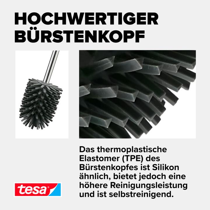 Produktbild tesa Silikon-WC-Bürste Ersatz-Toilettenbürste