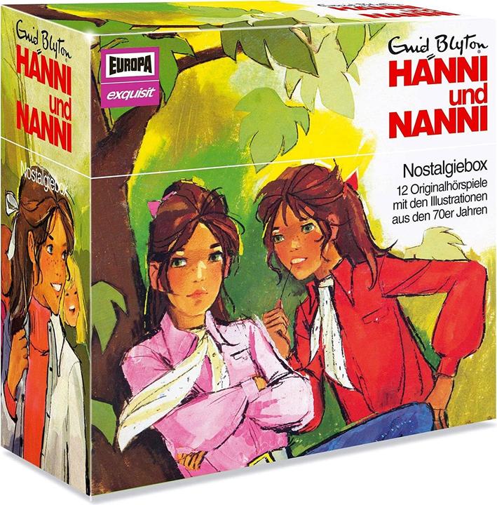 Actual product image Hanni and Nanni - Nostalgia Box (12 CD) (Enid, Blood tone, German)
