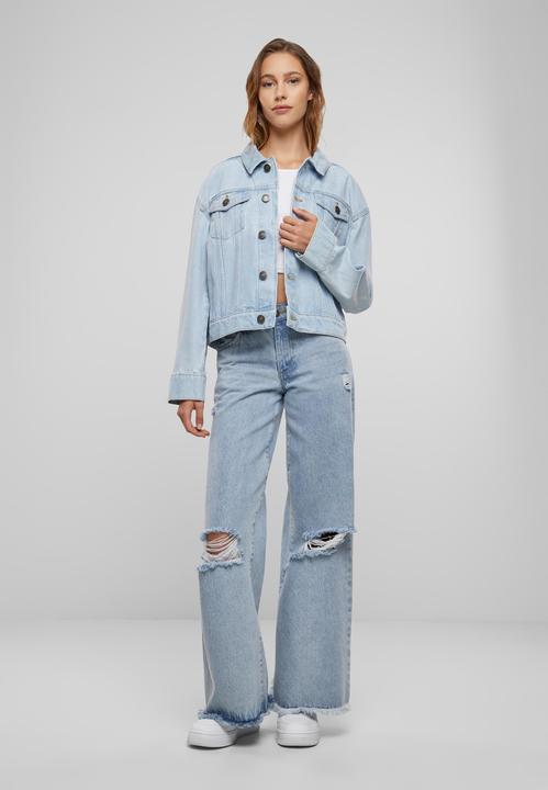 Image du produit Urban Classics Veste en denim surdimensionnée pour femme 80's - 166847 (XS)