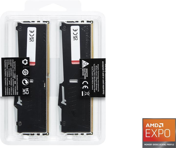 Produktbild Kingston Fury Beast RGB (2 x 16GB, 5600 MHz, DDR5-RAM, DIMM)