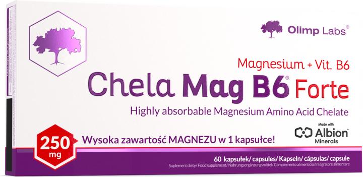 Produktbild Olimp Sport Nutrition Chela-Mag B6 Forte (60 Caps.) (60 Stück, Kapseln)