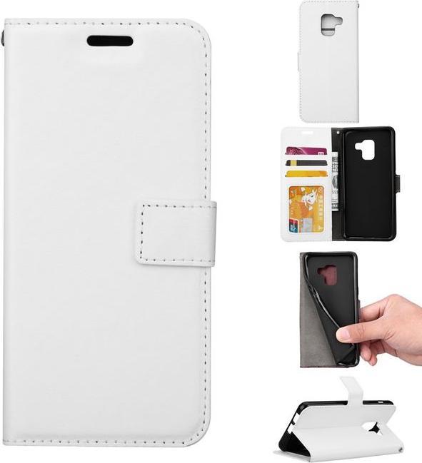 Image du produit MU Classic Crazy Horse Couverture cuir Bookcover Housse (Samsung Galaxy A8 (2018))