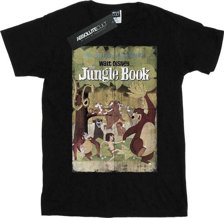 Produktbild Disney The Jungle Book Retro Poster TShirt Jungen (116)