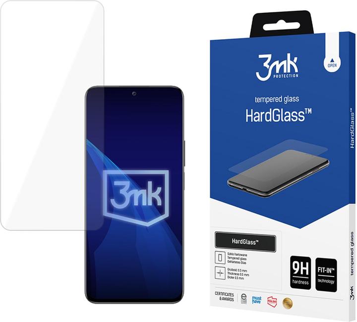 Actual product image 3MK Tempered glass HardGlassâ¢ for Honor 90 Lite (Honor 90 Lite)