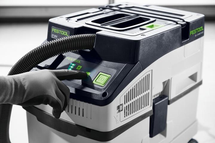 Produktbild Festool Absaugmobil Saugen Absaug Reinigungszubehör CLEANTEC CT 25 E-Set 577536 (Nass-Trockensauger)