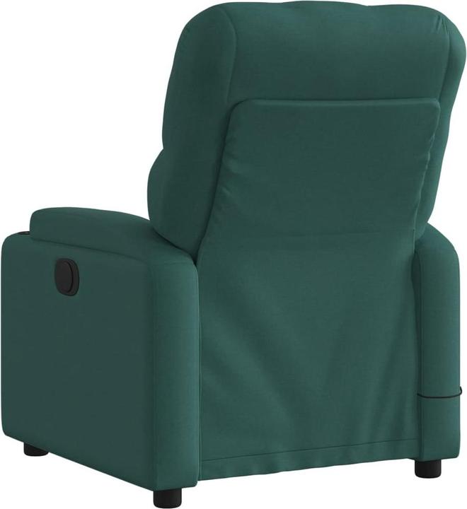 Produktbild VidaXL Massagesessel Fernsehsessel Relaxsessel Elektrisch Dunkelgrün Stoff