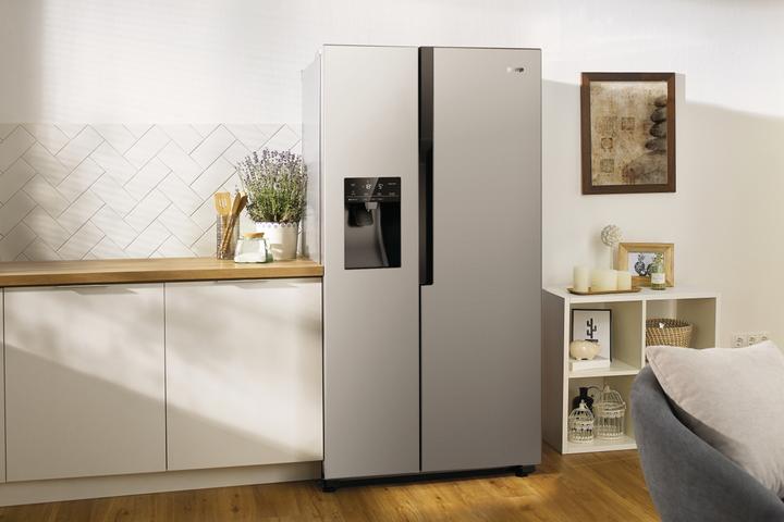 Image du produit Gorenje NRS9182VX1 Side-by-Side mit Festwasseranschluss (562 l)