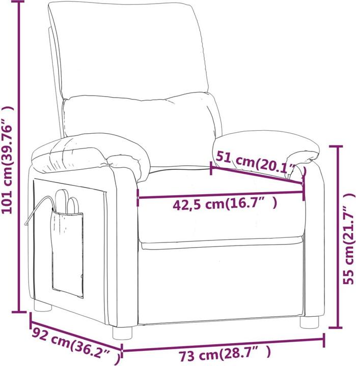 Actual product image VidaXL Adelynn