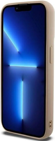 Produktbild DKNY DKHCP15LPQDSLE iPhone 15 Pro 6.1" beżowy/beige Quilted Stack Logo (Apple iPhone 15 Pro)