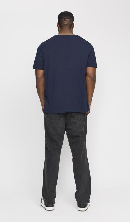Actual product image Jack & Jones Jjelogo Tee Ss O-Neck 2 Col Aw24 S Pls (7XL)