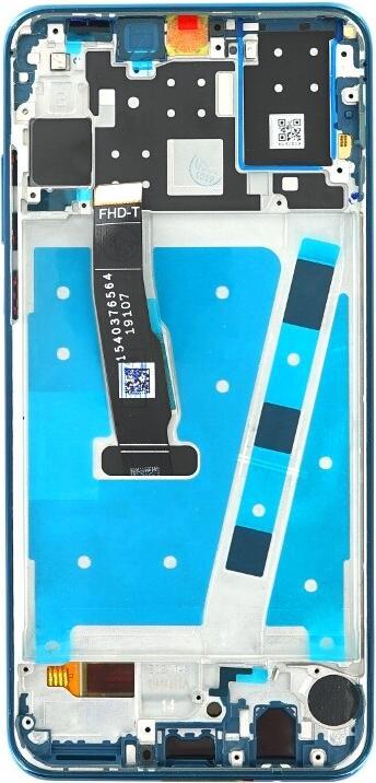 Actual product image OEM Display Unit + Frame for Huawei P30 Lite blue without logo (Huawei P30 Lite, Huawei P30 Lite New Edition)