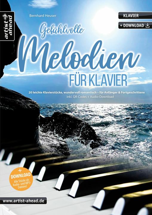 Image du produit Gefühlvolle Melodien für Klavier (Allemand, Bernhard Heuser, 2024)