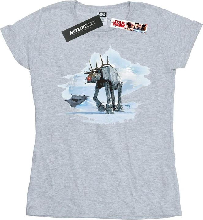 Immagine prodotto Star Wars Christmas AT-AT Reindeer Maglietta Donna (M)